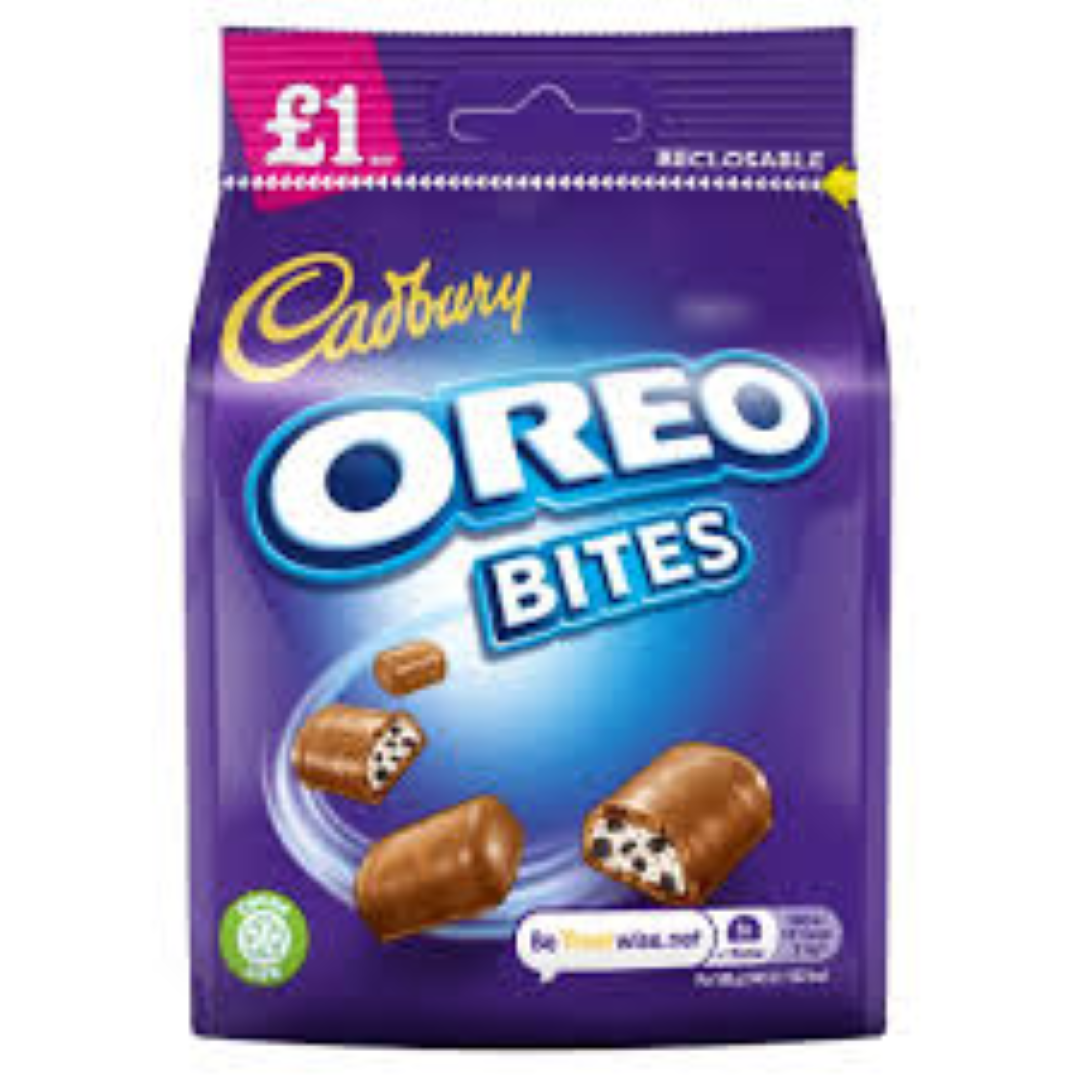 CADBURY OREO BITES 95G